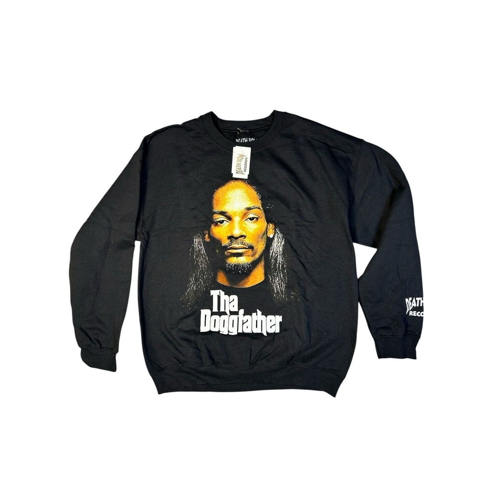 Death Row‎ Records The Doggfather Crewneck Sweatshirt Size Large